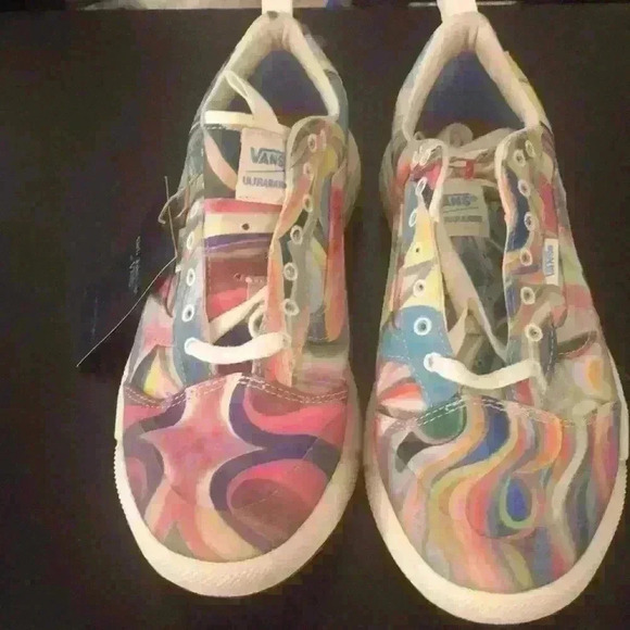 Vans Chris Johanson ultra cush ultra range colorful swirl pattern NWT - Picture 2 of 6